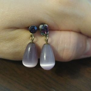 Amethyst earrings